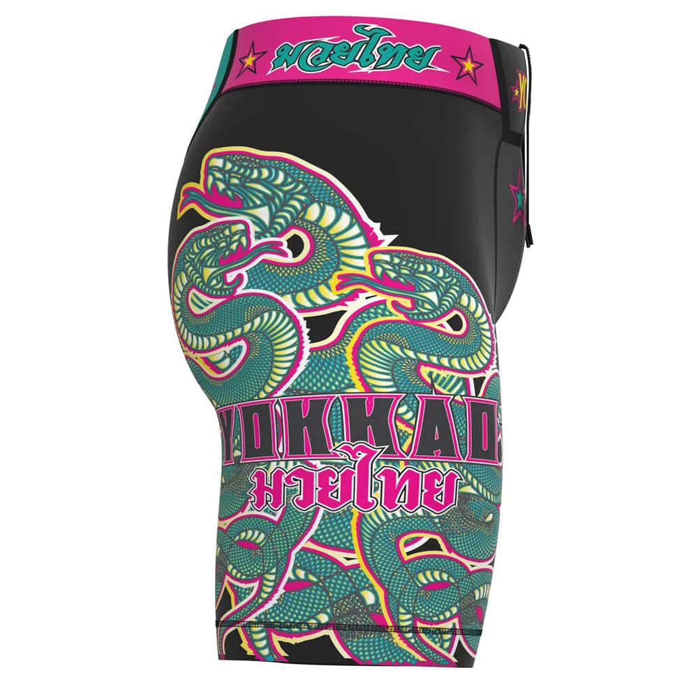 SNAKE COMPRESSION MMA SHORTS