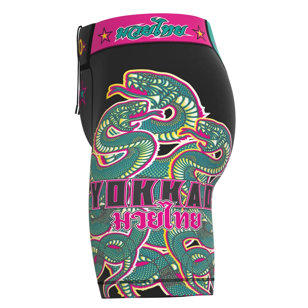 SNAKE COMPRESSION MMA SHORTS