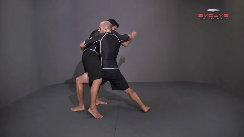 arm drag to inside step finish 0