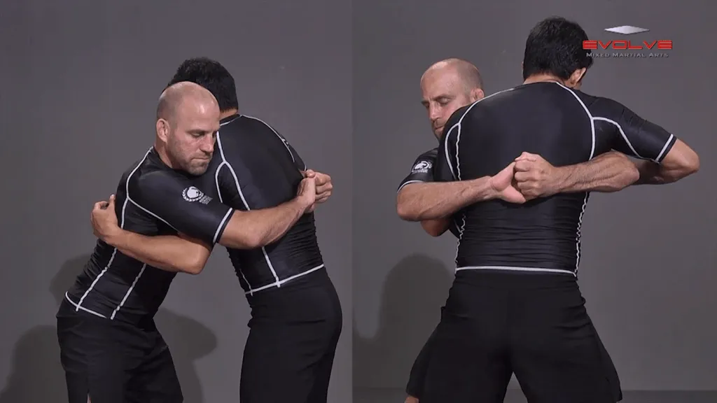bodylock from over and under pos