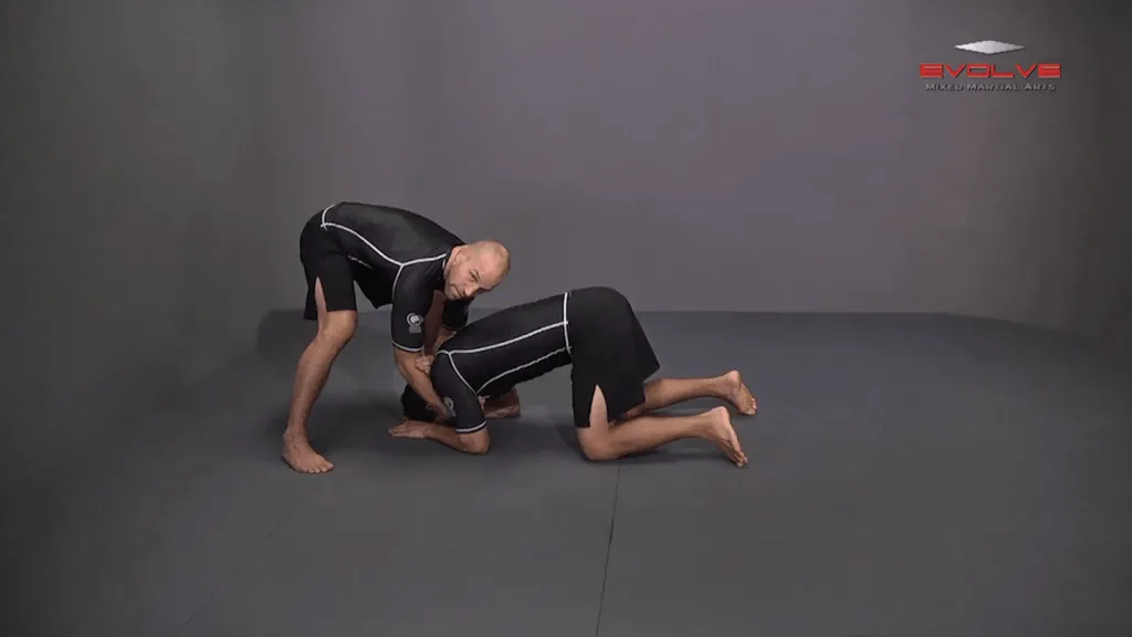 double underhook to snap down 00