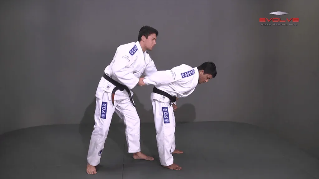 head lock escape with police loc