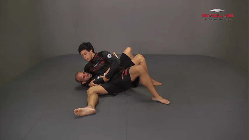 headlock escape on the ground 00