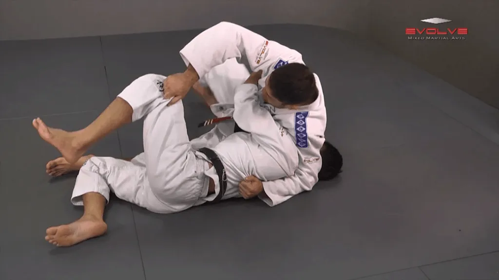 passing the half guard sit back