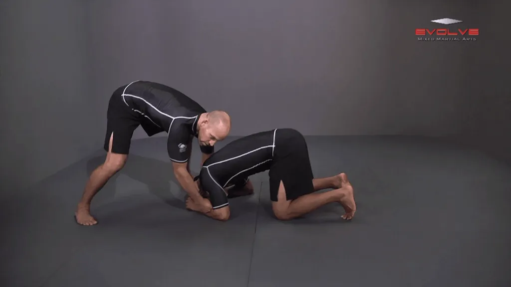 pinch headlock to snap down 0002