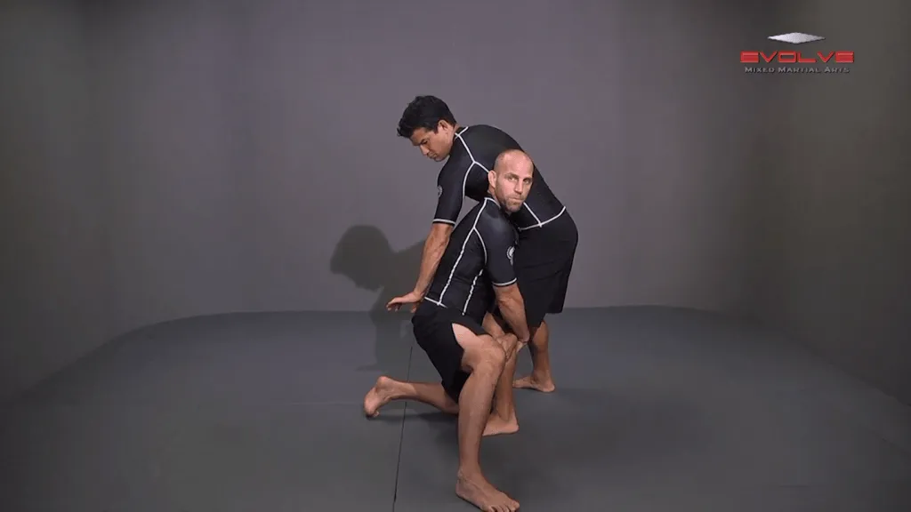 underhook position to high crotc