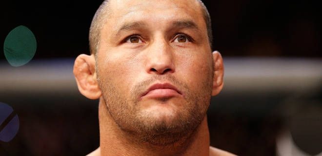 Dan Henderson stands in the Octa