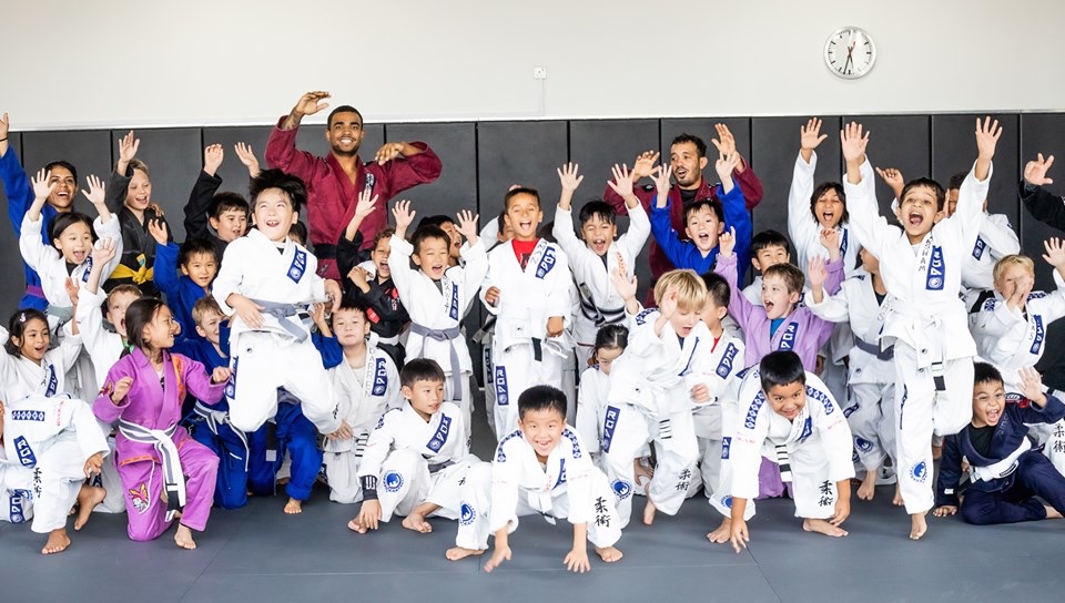 Happy Childrens Martial Arts Class