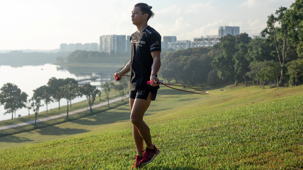 6 cách tăng cường sức mạnh tim mạch cho võ thuật 3 hiroki jump rope workout