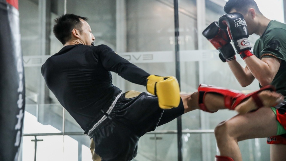 muay thai sparring 1